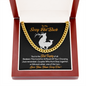 To My Sexy Hot Buck, You're The Best Trophy Chain Link | Outdoors, Hunting Boyfriend, Husband Gift | Valentine's Gift For Him