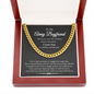 To My Army Boyfriend We're Closer Because of It All Link Chain Necklace | Romantic Gift for Boyfriend | Anniversary & Birthday Gift
