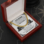 To My Trucker Boyfriend Chain Necklace Gift | Boyfriend Christmas, Anniversary, Valentine Gift