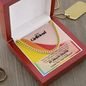 To My Girlfriend Cosmic Bliss Chain Necklace | LGBTQ+ Gift, Lesbian Girlfriend Gift, Valentine's Day Gift, Gift for Her