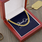 To My Boyfriend Chain Link Necklace