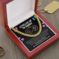 Leveled Up To Daddy You Are Already My Hero Cuban Chain Link Necklace | First Father's Day | Baby Bump Gift to Dad