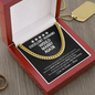 To My Excellent Husband Cuban Chain Link | Birthday Gift For Husband | Anniversary Gift for Man | Husband Funny Gift