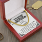 To My Boyfriend Cuban Chain Necklace, Funny Gift for Boyfriend, Unique Birthday Gift for Boyfriend