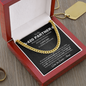 To My 420 Partner Link Chain Necklace | Romantic Gift for Boyfriend | Boyfriend Anniversary Gift | Boyfriend Birthday Gift