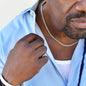 To My Man Cuban Link Chain Necklace| Gift for Husband, Boyfriend, Long term Partner| Anniversary & Birthday Gift
