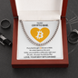 To My Crypto Bae Cuban Link Chain Necklace| From your Sexy Bitcoin Bae| Gift for Husband, Boyfriend| Funny Valentine's, Birthday, Anniversary Gift
