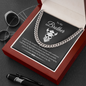 To My Brother I Will Always Be Right Here Link Chain Necklace | Gift From Sister | Gift From Brother | Christmas, Birthday, & Graduation Gift for Brother