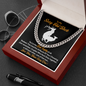 To My Sexy Hot Buck, You're The Best Trophy Chain Link | Outdoors, Hunting Boyfriend, Husband Gift | Valentine's Gift For Him