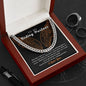 To My Harley Davidson Riding Partner Cuban Link Chain Necklace | Gift for Biker Husband | Gift For Biker Boyfriend | Motorcycle Life