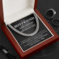 Boyfriend Funny Birthday Gift Chain Necklace | Funny Gift for Boyfriend | Unique Birthday Gift for Boyfriend