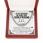 To My Boyfriend Cuban Chain Necklace, Funny Gift for Boyfriend, Unique Birthday Gift for Boyfriend