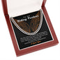 To My Harley Davidson Riding Partner Cuban Link Chain Necklace | Gift for Biker Husband | Gift For Biker Boyfriend | Motorcycle Life