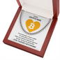 To My Crypto Bae Cuban Link Chain Necklace| From your Sexy Bitcoin Bae| Gift for Husband, Boyfriend| Funny Valentine's, Birthday, Anniversary Gift