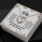 To My Wife You Mean The World To Me And The Children Eternal Hope Necklace | Anniversary Gift For Wife | Valentine's Gift For Wife