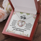 To My Wife You Mean The World To Me And The Children Eternal Hope Necklace | Anniversary Gift For Wife | Valentine's Gift For Wife