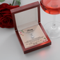 A Little wish for Fertility Gift| Eternal Hope Necklace| IVF Gift Idea| Prayers for Fertility Gift