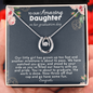 To Our Amazing Daughter On Her Graduation Day | Graduation Gift Necklace, Graduation Gift for Her, College Graduation Gift for Her, High School, Senior Graduation, Class of 2022