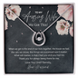 To My Amazing Wife Lucky In Love Necklace; Anniversary Gift For Wife; Wife Birthday Gift
