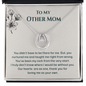 To My Other Mom Our Hearts Are As One Lucky In Love Necklace | Step Mom Necklace, Bonus Mom Gift | Birthday, Mother's Day Gift for Second Mom