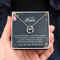 To My Mom| Lucky In Love Necklace| Mother's Day Necklace| Gift for Mother's Day from your Daughter| I Will Always Be Your Little Girl
