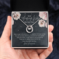 To My Amazing Wife Lucky In Love Necklace; Anniversary Gift For Wife; Wife Birthday Gift