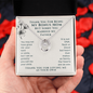 Bonus Mom Funny Lucky In Love Necklace | Step Mom Necklace, Bonus Mom Gift | Birthday, Mother's Day Gift for Second Mom