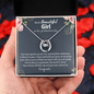 To a Beautiful Girl on Her Graduation Day Cross Necklace Gift| Graduation Gift from Parents, Grandparents| Graduation Gift from Your Boyfriend