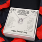 Thanks for Not Putting My Husband Up For Adoption Lucky Necklace | Funny Mother's Day Gift For Mother-In-Law | Gift from Daughter-In-Law