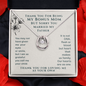 Bonus Mom Funny Lucky In Love Necklace | Step Mom Necklace, Bonus Mom Gift | Birthday, Mother's Day Gift for Second Mom