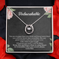 Unbreakable Strength Pendant Lucky Necklace Strong Woman | Surgery, Cancer Patient, Sick Friend Gift, Care Package