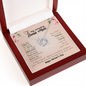 To My Amazing Bonus Mom Zirconia Necklace | Step Mom Gift Bonus Mom Necklace, Present for Stepmom for Mother's Day