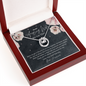 To My Amazing Wife Lucky In Love Necklace; Anniversary Gift For Wife; Wife Birthday Gift