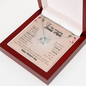 To My Amazing Bonus Mom Zirconia Necklace | Step Mom Gift Bonus Mom Necklace, Present for Stepmom for Mother's Day