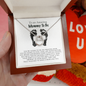 To An Amazing Mummy To Be Necklace | Mum To Be Gift, Pregnancy Gift for Mum To Be, Baby Shower Gift