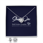 Love Knot Earring & Necklace Set Template