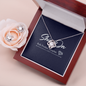Love Knot & Earring Gift Set Template