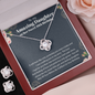 To My Amazing Daughter Happy Sweet 16 Birthday Necklace Earring Gift Set | Gift For Daughter's 16th Birthday | Sweet 16 Birthday Gift Set