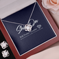Love Knot & Earring Gift Set Template