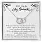 Will You Be My Godmother? Teach Me About Love, Guide Me In Faith | Godmother Proposal Gift | Godmother Proposal Jewelry Gift | Godmother Proposal Necklace | Thank You for My Godmother