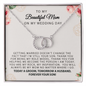 To My Amazing Mom On My Wedding Day / Mother of the Groom Gift From Groom / Wedding Gift For Mom / Groom Gift To Mom / Mother Of The Groom Necklace