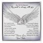In Loving Memory Of My Sister Pair Necklace | Sister Memorial Necklace, A Piece of My Heart is in Heaven, Loss of Sister, In Memory of Sister