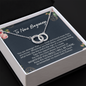 To New Beginnings Pair Necklace Gift | Divorce Gift | I Do I Did I'm Done Necklace | Clean Slate Charm Necklace | Fresh Start Gift For Her