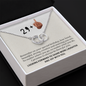 29+1 30th Birthday Pair Necklace Gift For Her | Meaningful 30th Birthday Necklace | Interlocking Circles | Sterling Silver JewelryAIR NECKLACE TEMPLATE