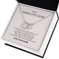 To My Badass Little Sister Necklace Gift | Sister Gifts Little Sister | Birthday Gift for Little Sister | Jewelry Gift for Sister Necklace Card
