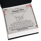 To My Beautiful Mom On My Wedding Day / Mother of the Groom Gift From Groom / Wedding Gift For Mom / Groom Gift To Mom / Mother Of The Groom Necklace