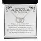 Will You Be My Godmother? Act Surprised Like You Had No Idea This Was Coming! | Godmother Proposal Gift | Godmother Proposal Jewelry Gift | Godmother Proposal Necklace | Thank You for My Godmother