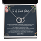 To A Fresh Start Pair Necklace Gift | Divorce Gift | I Do I Did I'm Done Necklace | Clean Slate Charm Necklace | Fresh Start Gift For Her