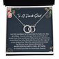 You Are Stronger Than You Think Pair Necklace Gift | Divorce Gift | I Do I Did I'm Done Necklace | Clean Slate Charm Necklace | Fresh Start Gift For Her
