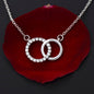 In Loving Memory Of My Sister Pair Necklace | Sister Memorial Necklace, A Piece of My Heart is in Heaven, Loss of Sister, In Memory of Sister